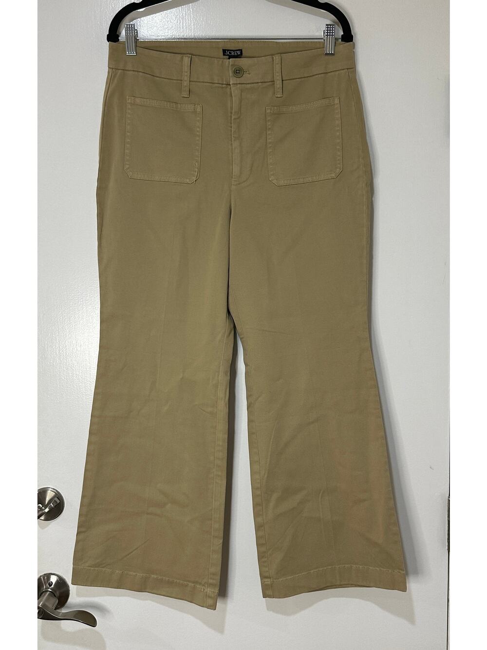 J. Crew Women's Khaki Stretch Pants Size 30 NWT Preppy Minimalist School